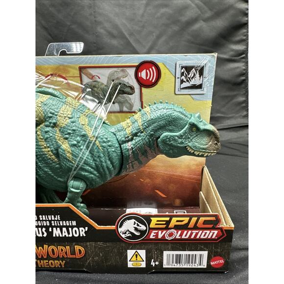 Mattel Jurassic World Chaos Theory Majungasaurus "Major" Dinosaur w/Sound New - Picture 3 of 9